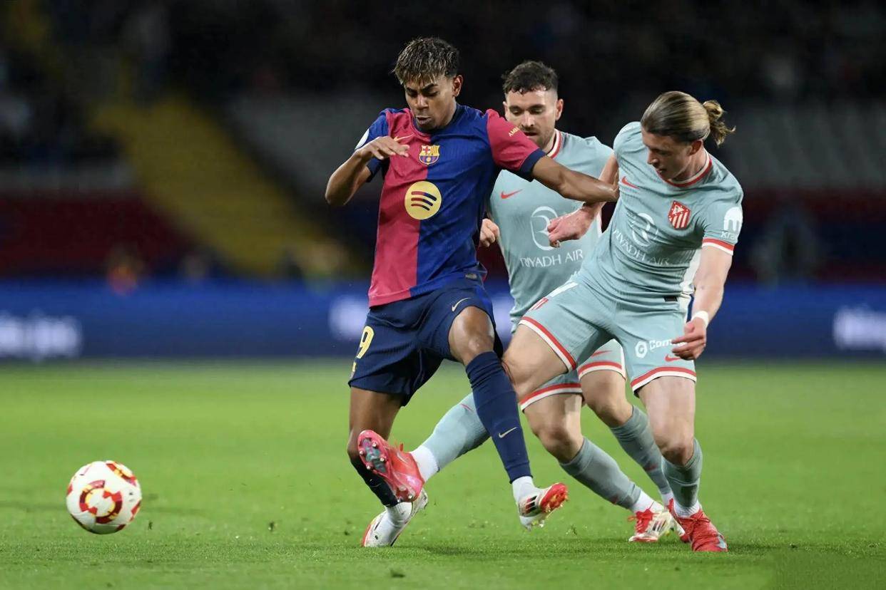 巴萨客场大胜马竞，晋级欧冠半决赛